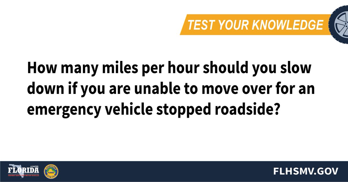 flhsmv on twitter how well do you know the rules of the road take