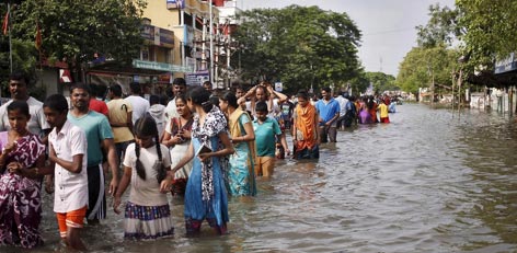 18. Both DMK & ADMK indiscriminately looted the water bodies across TN & made unimaginable wealth. Result when water bodies become houses , houses become water bodies. Chennai floods speaks volumes about their loot. DMK talking about environment & waterbodies? Go take a hike