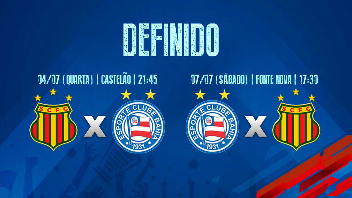 🔥🔥🔥 Agora é oficial!

A CBF confirmou a tabela da decisão da Copa do Nordeste e a finalíssima, na Fonte, será num final de semana! #BBMP
