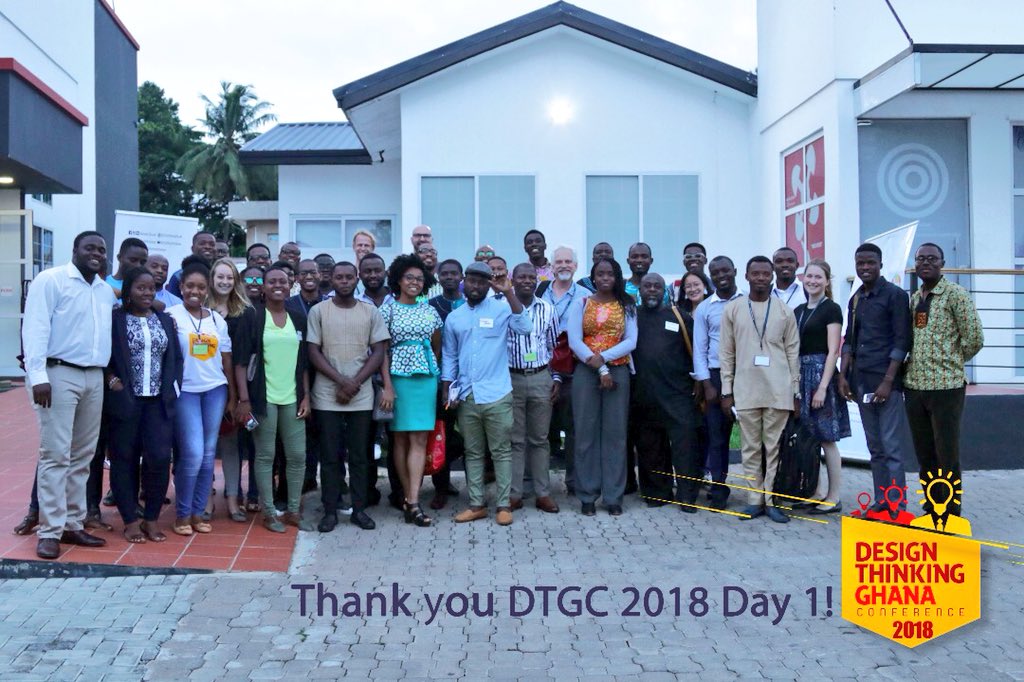 designthinkgh's tweet photo. It was an awesome experience #DTGC2018 #DesignThinking We really appreciate all the support and your presence!! Hope to see you all again in our monthly meetings and workshop. Thank you!! ๐๐๐ฝ@DrGKAdomdza @raelfuterman @DesignThinkers @InnohubConnect @kofy360 @AshesiDesign https://t.co/YGKTeEClYF