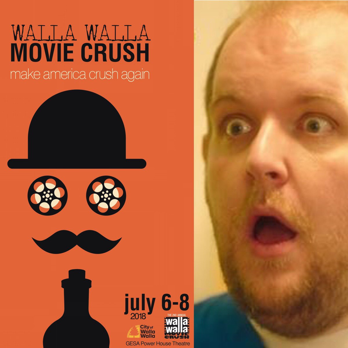 SAMDIDITshort's tweet photo. Saturday 7th July at 1pm! Join SAM DID IT @WWMovieCrush ! https://t.co/SFZW0sRHCl