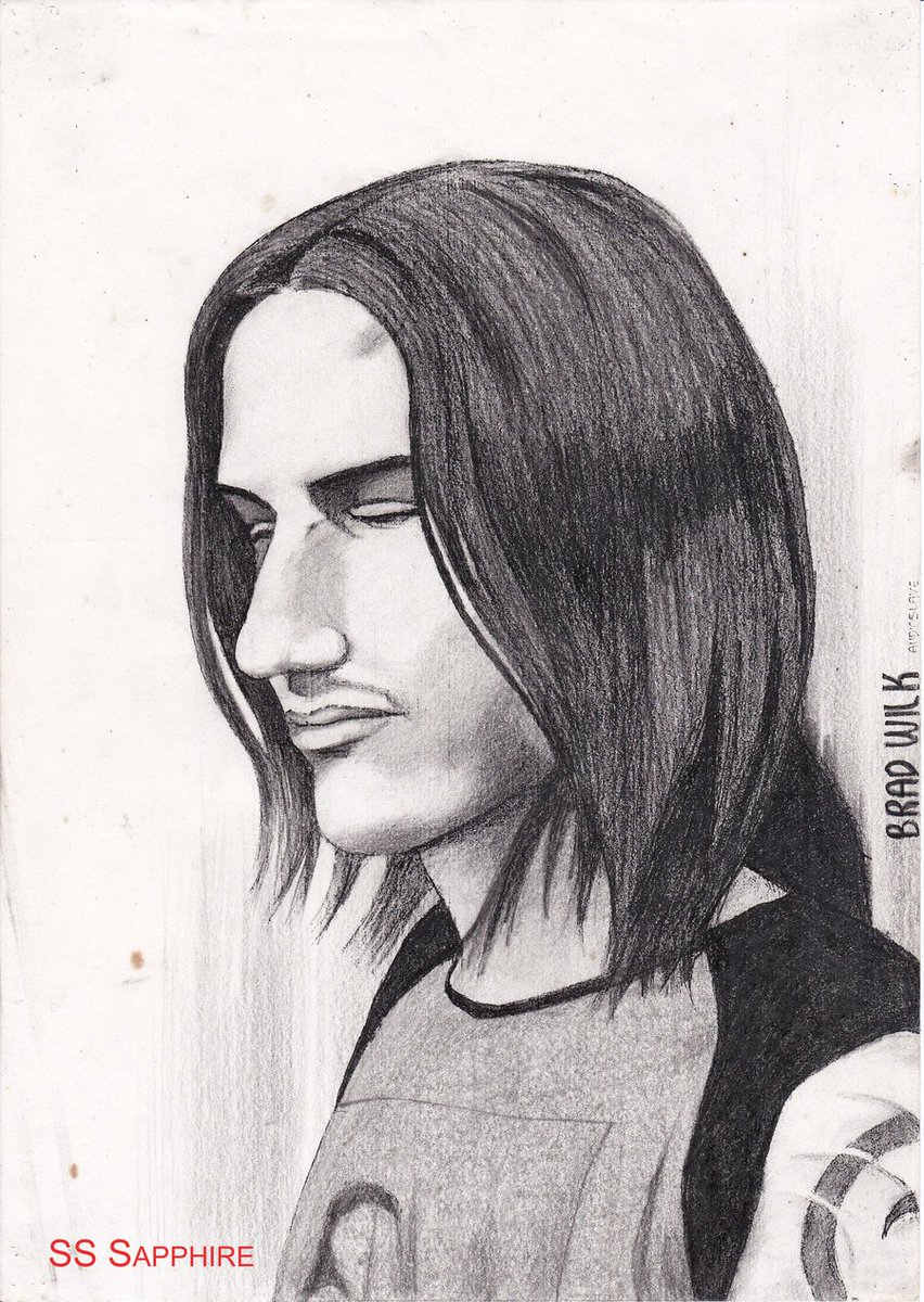 Pencil portrait of Brad Wilk by AngelicaxMayborne on @DeviantArt #fanartfriday