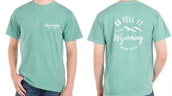 kerimeek's tweet photo. I am loving these t-shirts designed by one of our students, Lilly Sills. Every t-shirt purchased helps our missions team take VBS on the road to Green River, WY. #sayyestovbs #missions #vbsontheroad2018 @hbcministries  To purchase shirts, see link below! https://t.co/ovEMWo2Zjc https://t.co/KA9vHrJ5Cn