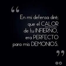 Perfecto demonio!!!!