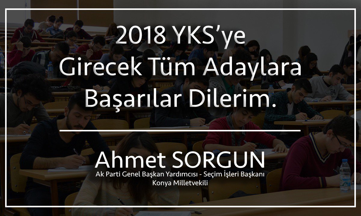 sorgunahmet's tweet photo. #yks2018 https://t.co/cwQA83AqYn