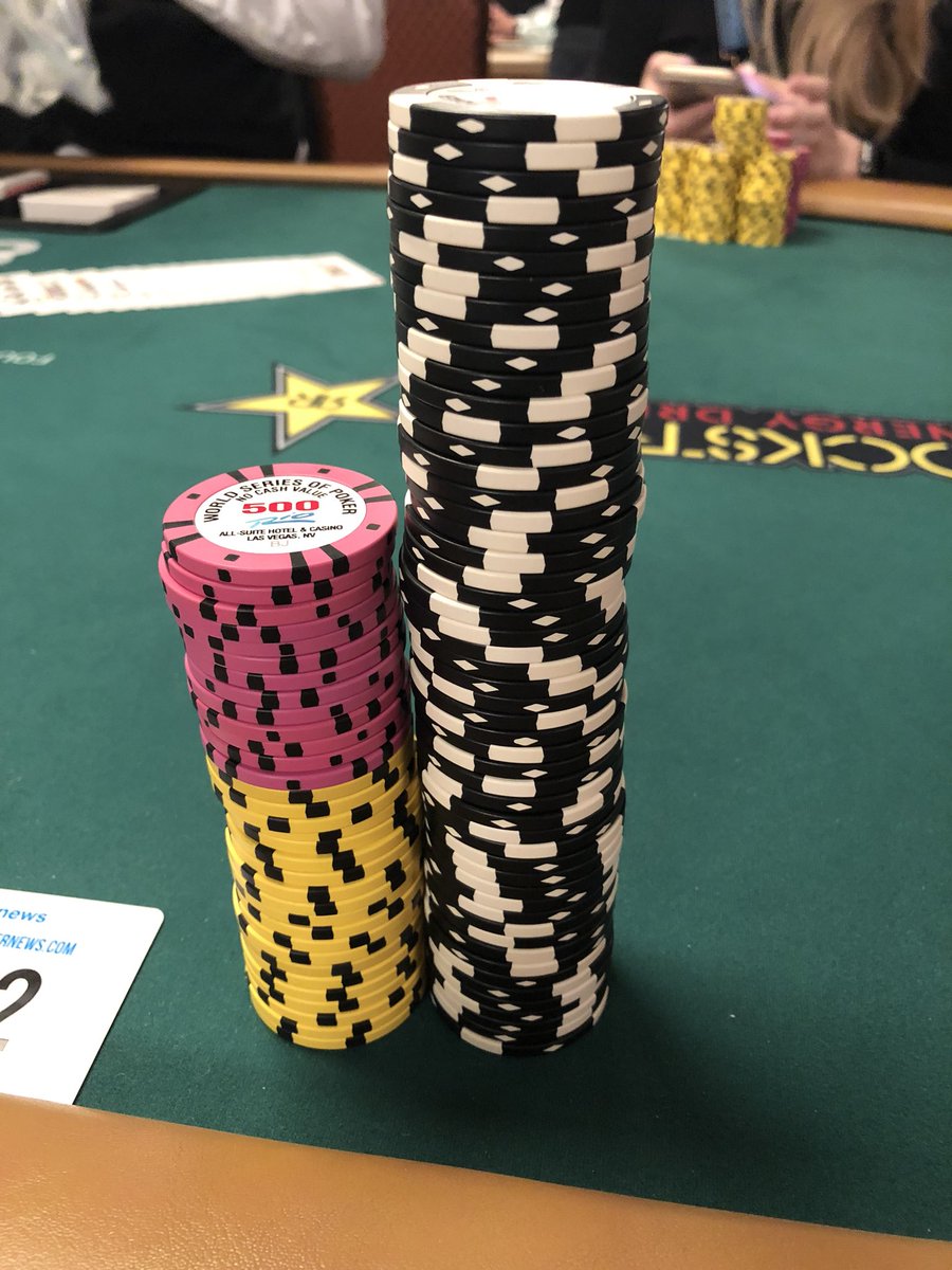 Just sat down to play Day 2 <a href="/WSOP/">WSOP - World Series of Poker</a> Ladies Event 💃🏻🤩 we are in ITM 💸 #wsop2018 #wsopladies #partypokerladies GLGL <a href="/HeyMonia/">Monika Hrabec</a> 😘 updates: wsop.com/m/updates/?aid…