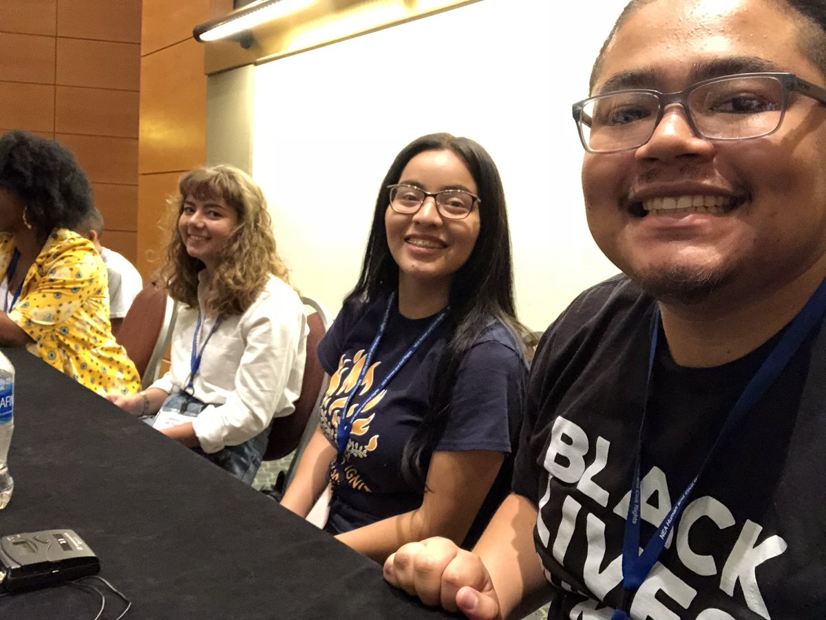 lit_wi's tweet photo. Just finished our final workshop at @NEAToday #EdJustice2018 with a panel on the amazing work the best youth in Milwaukee are doing on dismantling the school to prison pipeline to create thriving communities #LITFuture also got to hear from @ShaunKing https://t.co/0YhcapyzIu