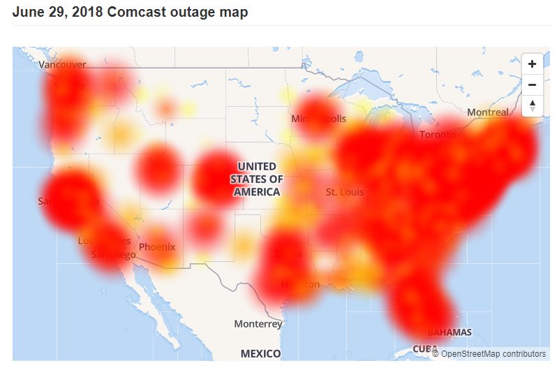 ronrico404's tweet image. This is what the fuck happens when you allow monopolies on cable an internet, and what can the consumer do ABSOFUCKINGLUTELY nothing but wait until they get their shit together, because you can't go to any other fucking service. #Comcrap