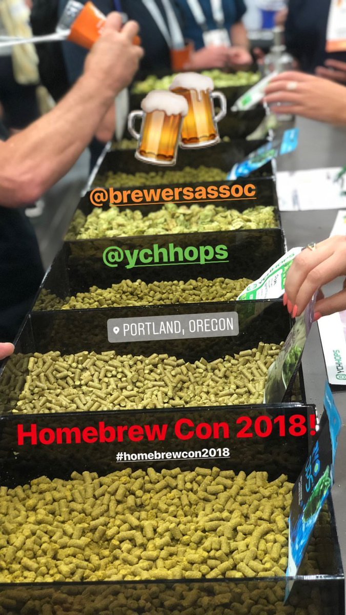 YakimaChief's tweet photo. Scratch and sniff at #HomebrewCon! Stop by our booth #409 and see us and get some goodies! #YCHHOPS #GreatBeerGrowsHere #YOUbrewYOU https://t.co/UE56u6tKLW