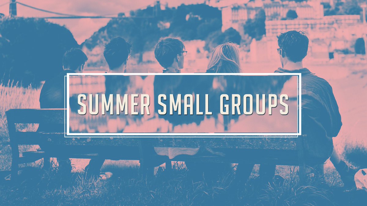 GFChurchFamily's tweet photo. Summer Small Groups launch TONIGHT! 7:30pm 

The 8 Small Groups: 
Financial Peace 
Pinterest 
Foodies 
Music Collaboration 
Sewing 
Health &amp; Fitness
Hyphen 
The Great Outdoors (held on Saturday)

Comment or message us with any questions! https://t.co/OOVW4dH1Xe
