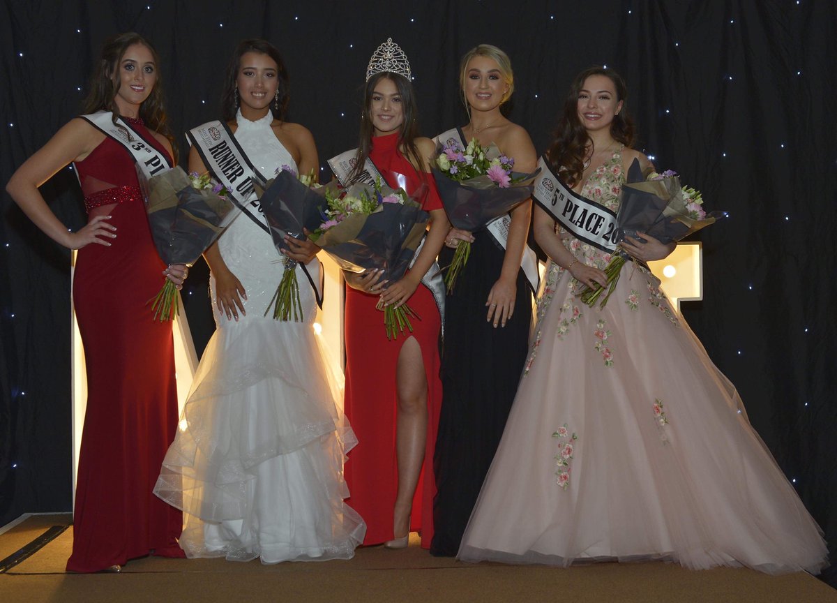 Miss Teen British Isles 2018 Top 5 - Winner Dominika Starosta Runner Up Chloe Compson 3rd Lillie Leary 4th Eleiyah Navis 5th Ellie Brookes 🇬🇧👑