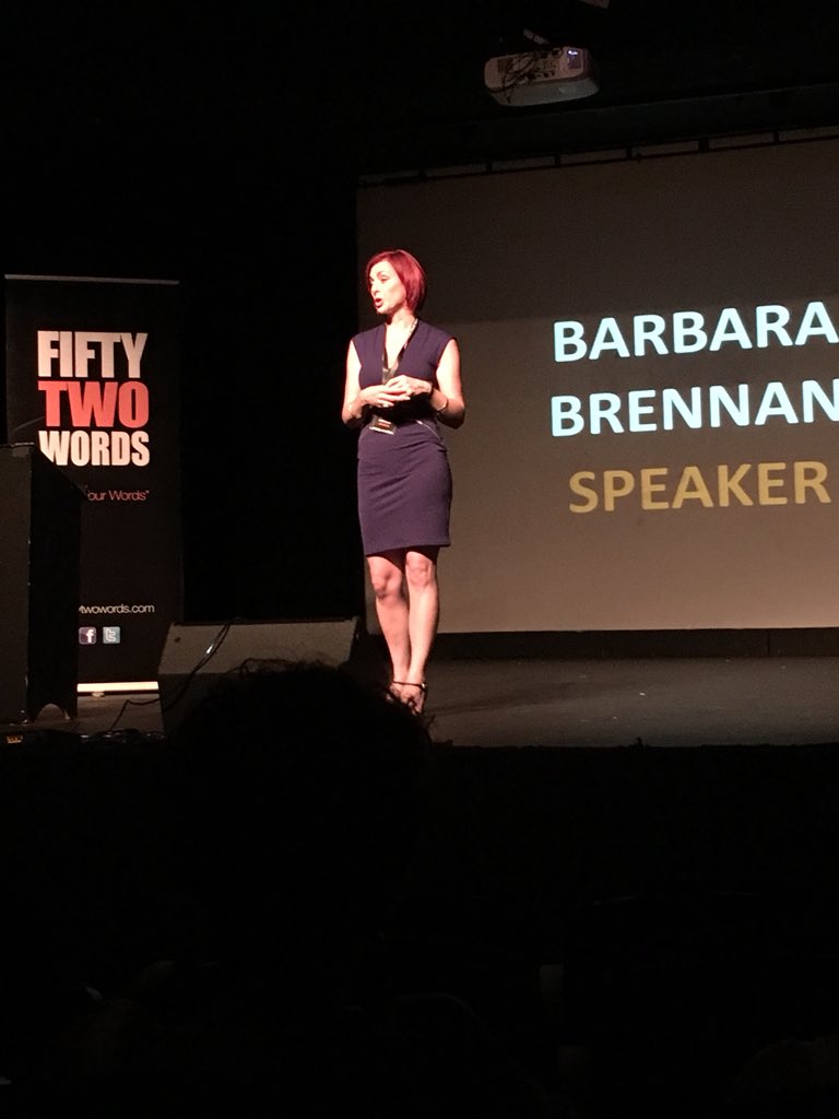 PadraigMcKeon's tweet photo. “We all, all the time, can give #hope to others” @Barbara_Brennan @FiftyTwoWords #FTW2018 https://t.co/AaYXVDUtH6