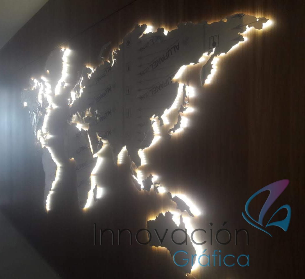 InnovGrafica's tweet photo. #mapaglobal #luminoso 
#Aluminio https://t.co/zwSClmDi6U