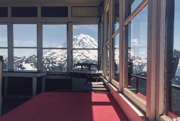 BMBills6's tweet photo. NW Lookout Tower 🗻 #mtrainier #rainier #lookouttower #firetower #rainierwatch #optoutside #summer https://t.co/Ao9DmMFjQa