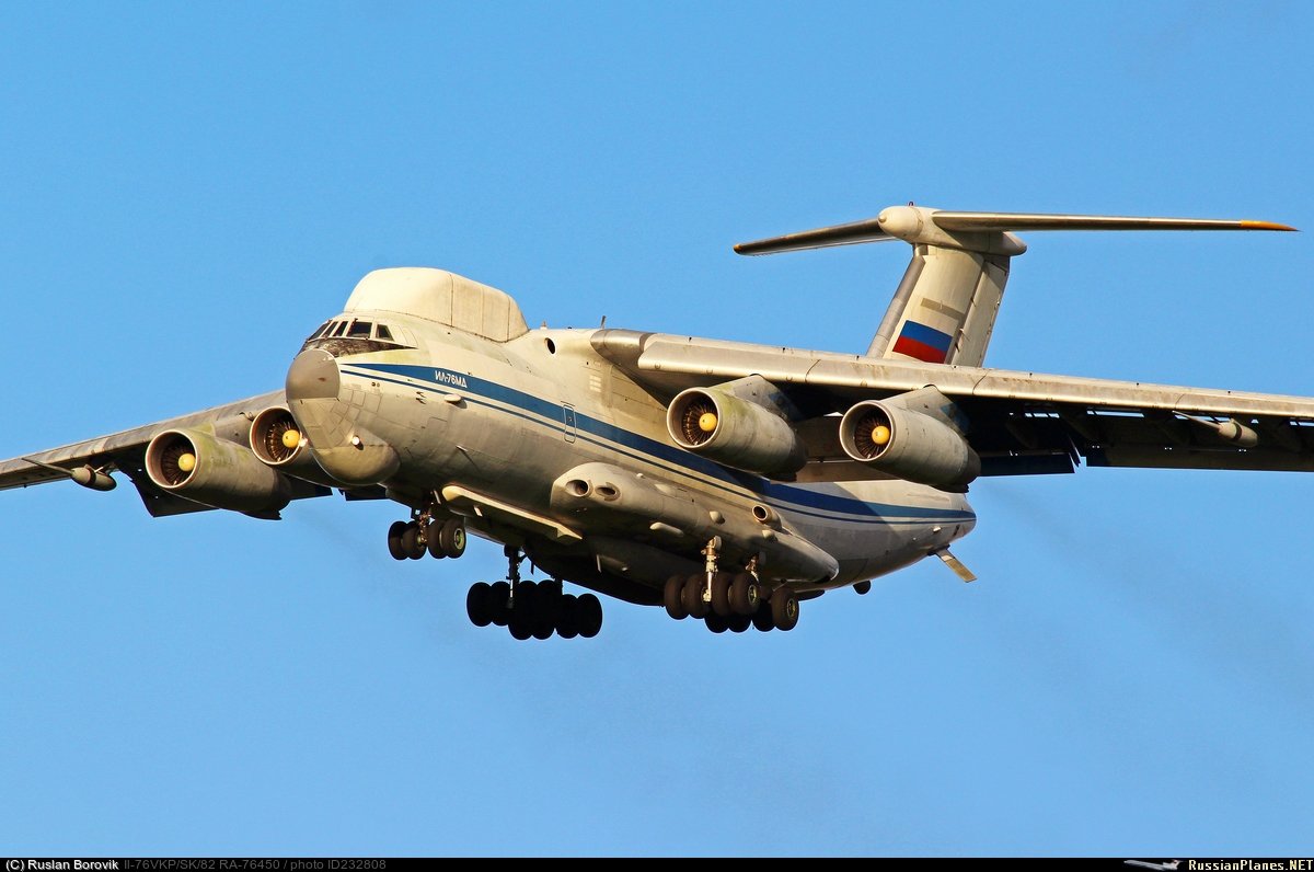 #RUAF Il-76VKP 76450 airborne command post @ Chkalovsky. Date u/k, pic added 29JUN18 (C) R.Borovik