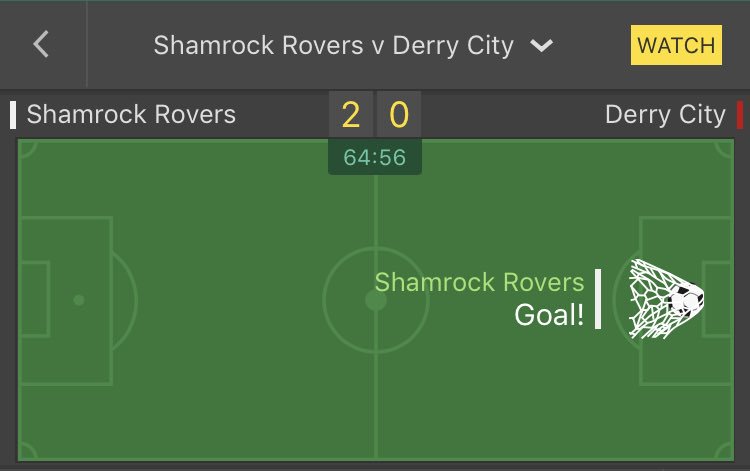 TigerTipster1's tweet photo. 🔷🔷BOOM!!🔷🔷
Shamrock get the 2nd goal!⚽️⚽️
🔥Another Winning Tip!🔥
#winningtips #inplay #bettingtips https://t.co/oI62pKxz8d