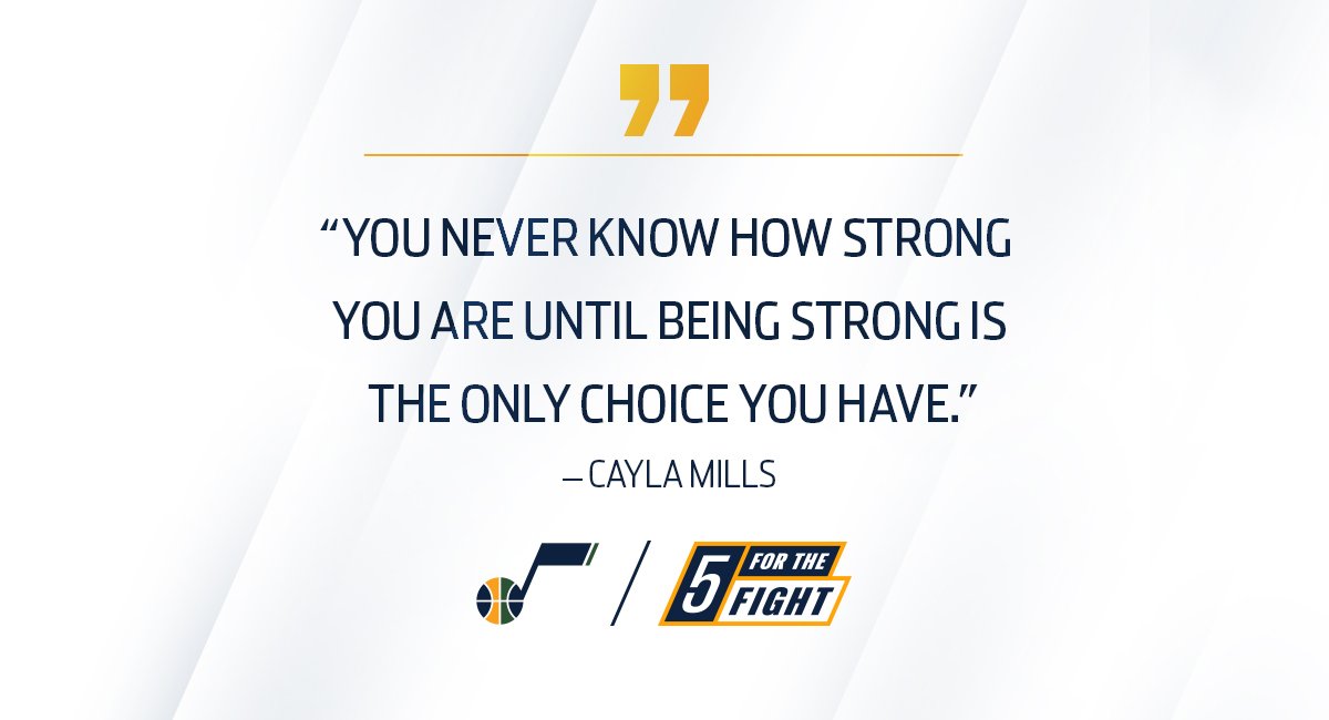 You are strong!  #5ForTheFight ✋ https://t.co/oNA2rbtgFW