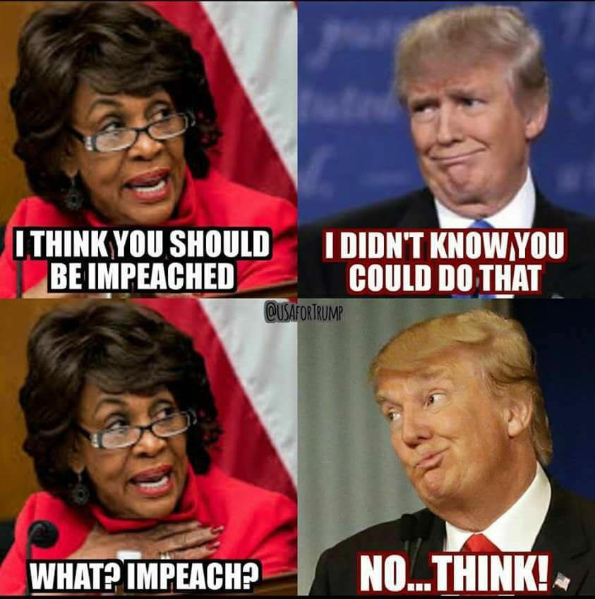 DenSow57's tweet photo. @RealJack #MaxineWaters #MaxineWatersTheBully #MaxineMob https://t.co/sWJtNr7cKZ