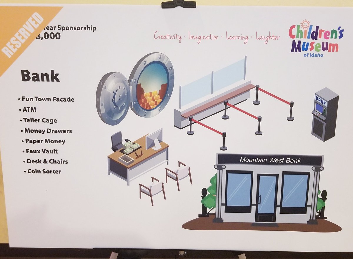 CMofIdaho's tweet photo. A huge thank you to our friends at Mountain West Bank for their generous sponsorship! It's going to be an awesome exhibit! https://t.co/PBy4zdeXKw