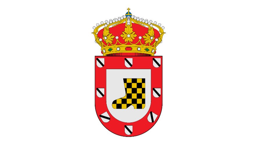 memesconquenses's tweet photo. Por favor, dediquemos unos segundos a admirar lo que mola el escudo de El Provencio con ese zapato amarillo y negro en medio. No hay ningún otro escudo municipal que vista con tanto estilo. https://t.co/lT5bwNujOh