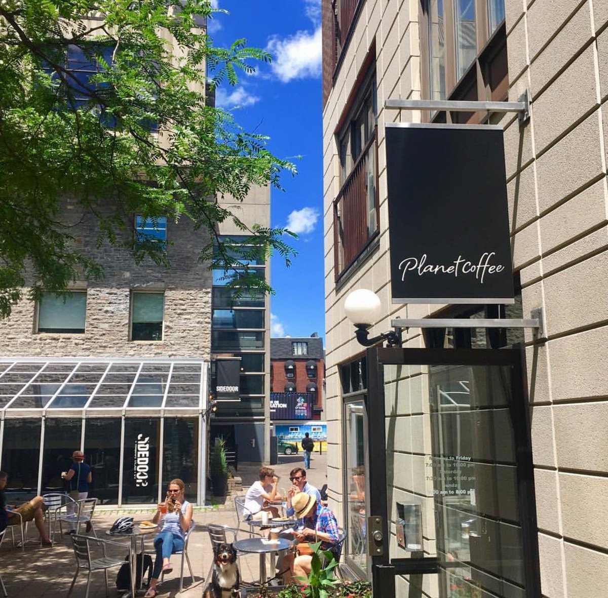 Just a friendly reminder that #PlanetCoffeeOttawa will be open all weekend including #CanadaDay! We will be open from 8am to #Fireworks. Also #OCTranspo is free all day so come downtown, and have a  #HappyCanadaDay! #downtownottawa #ottawa #ott #ottcity #bywardmarket