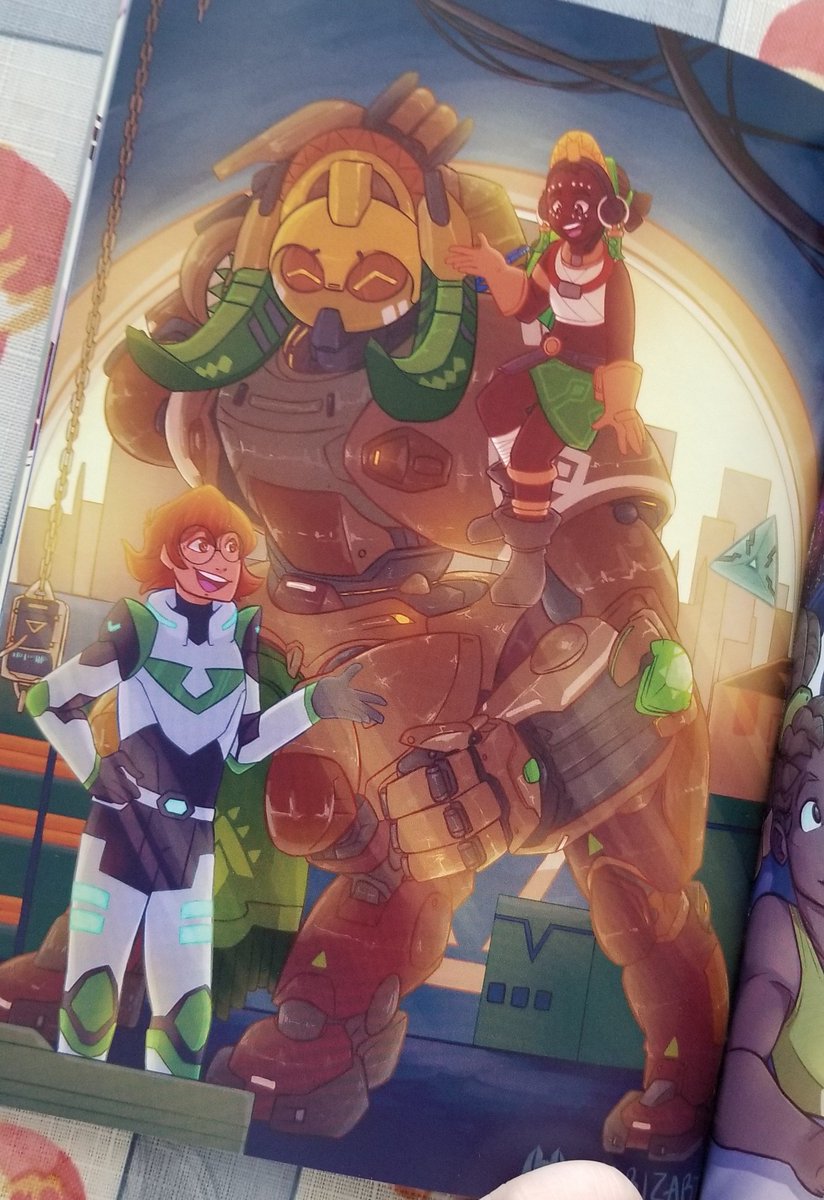 Ahh my copies of the <a href="/GameGrumpsZine/">Game Grumps Zine</a> and <a href="/OWxVoltronZine/">Paladins And Heroes</a> came in!! All the artwork looks incredible! 

And thank you for letting me participate in the OWxVoltron zine! It was an honor!