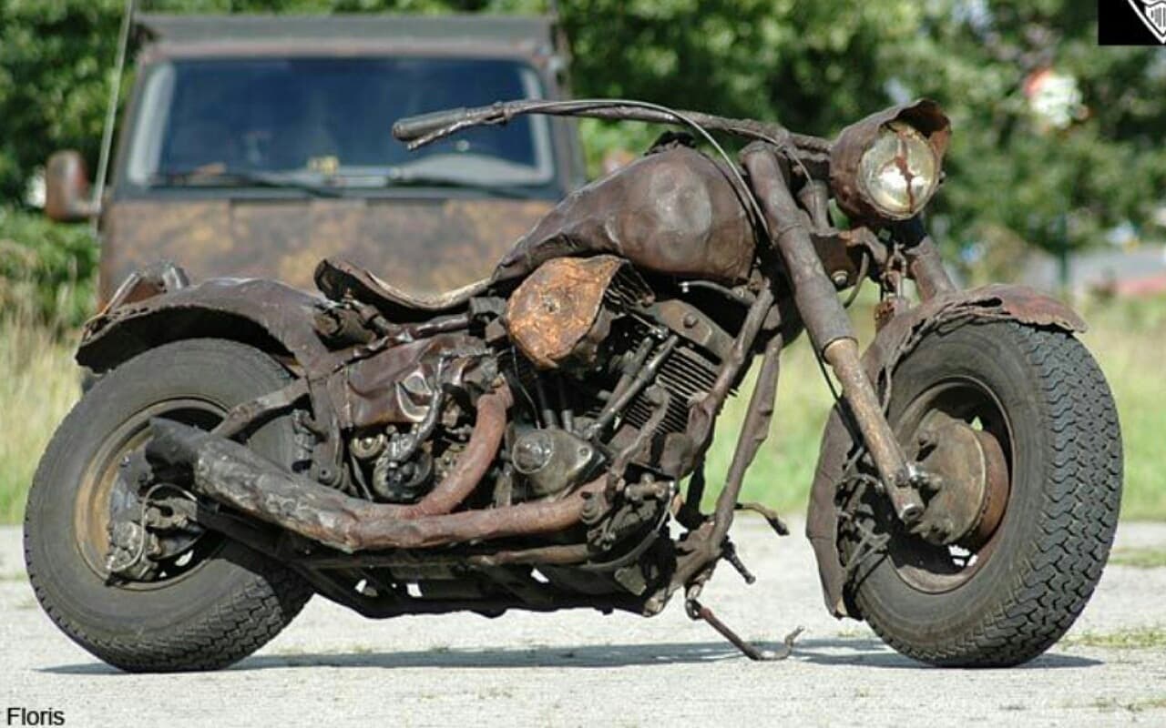 Harley on sale rat bike