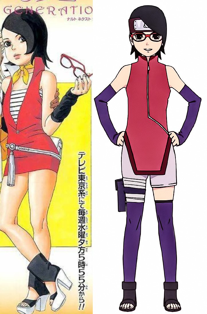 Jackson ジャクソン On Twitter Sarada In The Manga Or Anime
