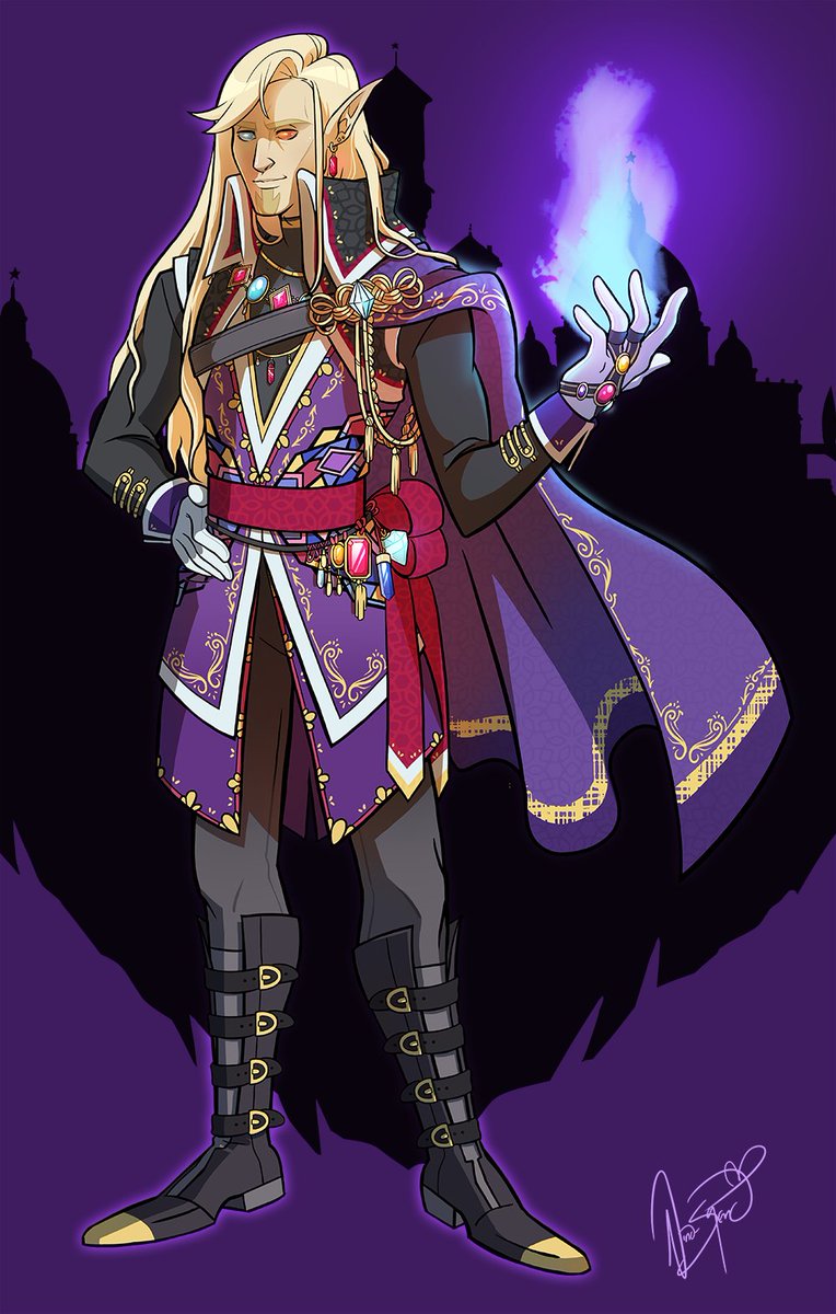 NinaSerena's tweet photo. I am so incredibly proud of these character designs for @HighRollersDnD Aerois Campaign. THEY BETTER NOT DIE! Haha~ 😂(1/2) https://t.co/qF3X4qiAsG