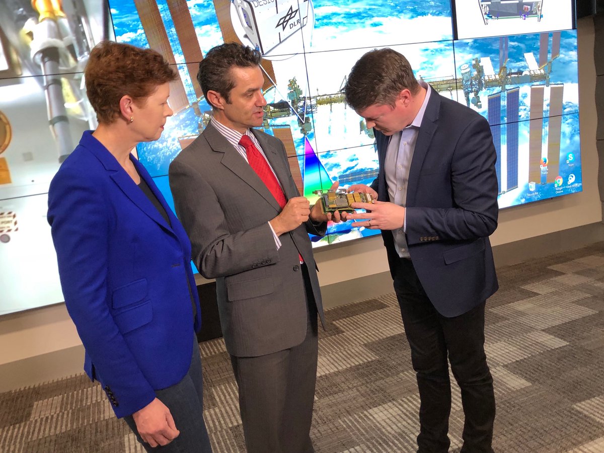 BenCarrollMP's tweet photo. Proud day for #Victoria @latrobeuni (& myself as an alumni) as we celebrate success of locally designed & developed high resolution camera launched into space on @elonmusk’s @spacex Falcon-9 rocket. #VicMade #STEM https://t.co/IFqPwathWa