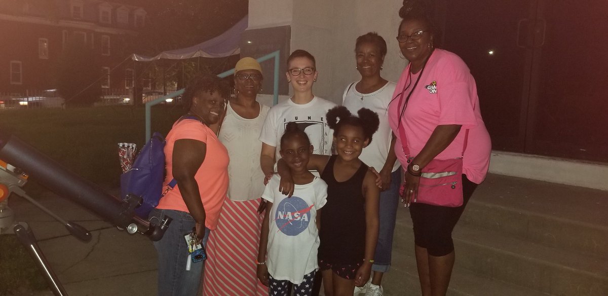 bmorepopscope's tweet image. We had a blast #popscoping with the VBS students at John Wesley United Methodist Church tonight. Thanks to the huge line of kids who waited their turn to 👀 at #Jupiter and it’s #Galilean moons! #STEM #community #publicspaces #NASA #astronautsinthemaking #popscope