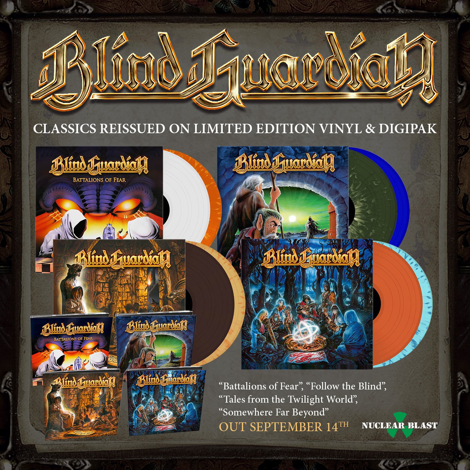 Blind Guardian CDセット 10枚組 Blind Guardian Cd Album – My Gamma Ray Collection