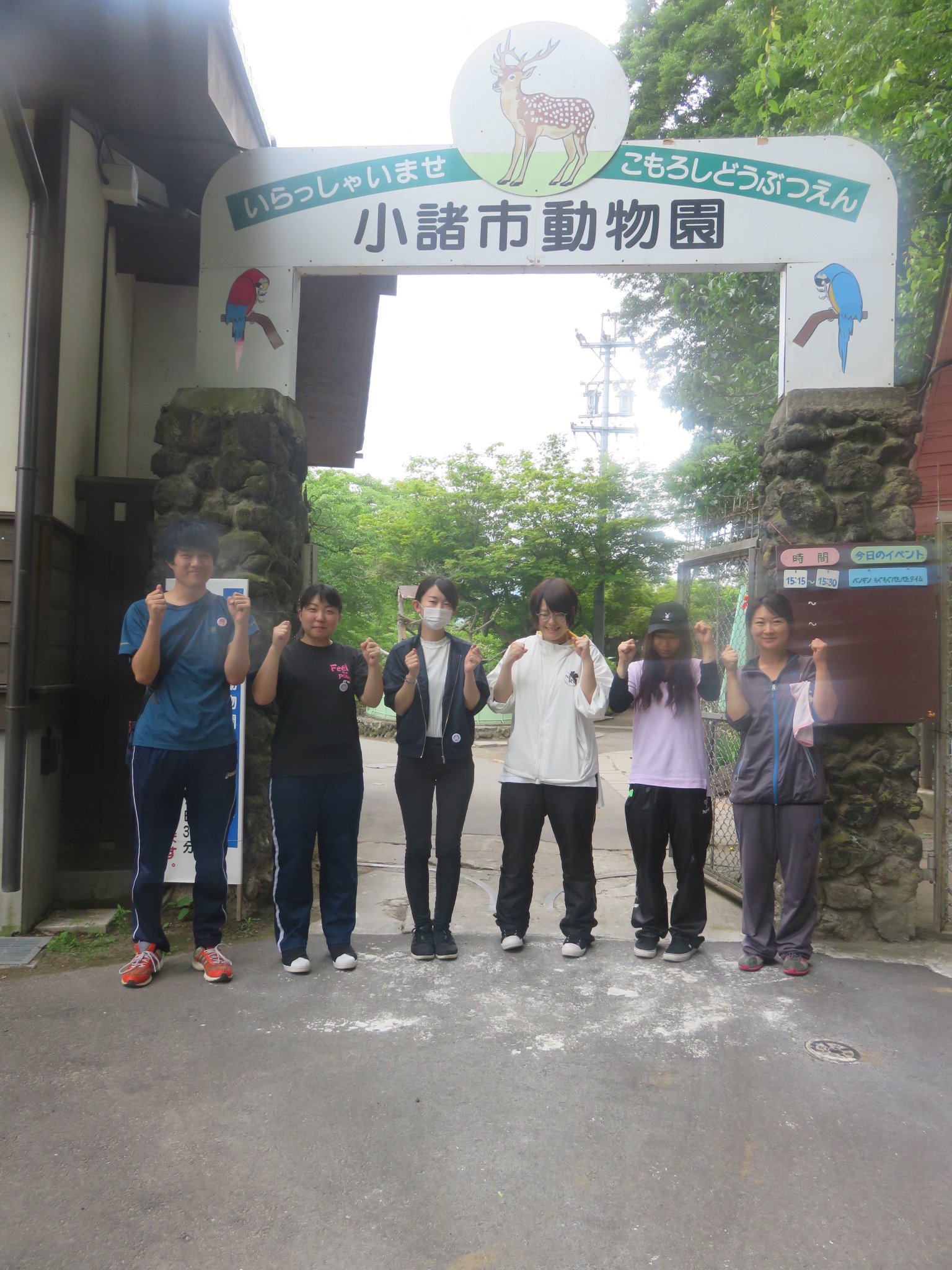 小諸市動物園 公式 先週の土曜日に小諸看護専門学校２年６名が草取り ボランティアに来てくれました この活動は 小諸看護学校の生徒さんが社会人基礎力向上を目的にグループで行っているそうです お天気でぐんぐん伸びた雑草がなくなり園内が