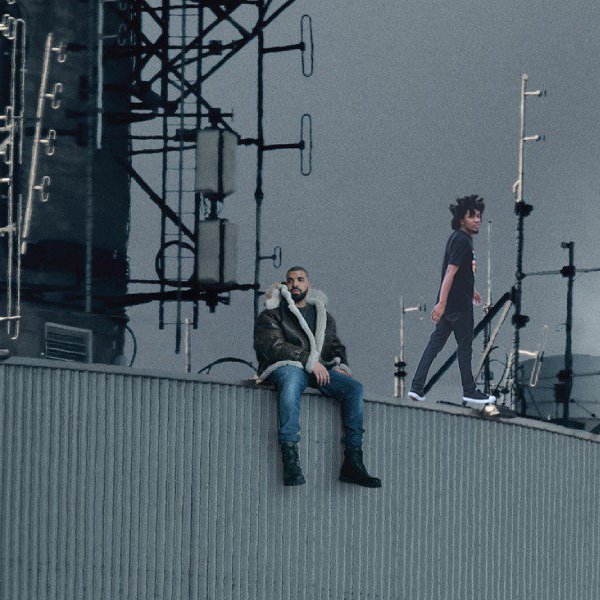 YesThisIsMelvin's tweet photo. #BurchInTime - With Drake, 2016. https://t.co/xr2FE8VLr5