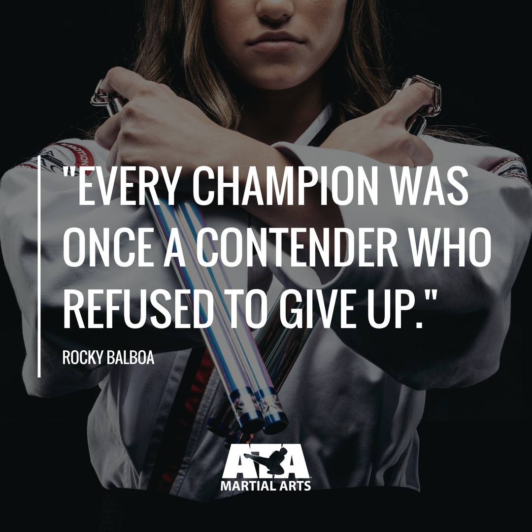 ATAMartialArts's tweet photo. Worlds is just over a week away! Are you ready to compete? Remember, when you step on that mat, the slate is clean.  Stay focused and do what you've been training to do!  

#ATAWorldExpo #ATAWorldWide #ATAStrong #TKD #Taekwondo #ToCompeteIsToWin https://t.co/Py11gcc1FU