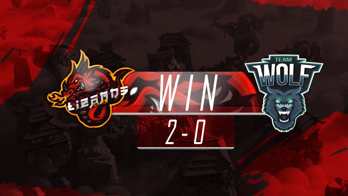 Hoy nos llevamos la victoria de <a href="/NacionesDeCup/">CupDeNaciones</a> con un 2-0 contra <a href="/Team_WolFGG/">🐺Team WolF🐺</a> les deseamos suerte en sus próximos encuentros! #GoLizards🐲
