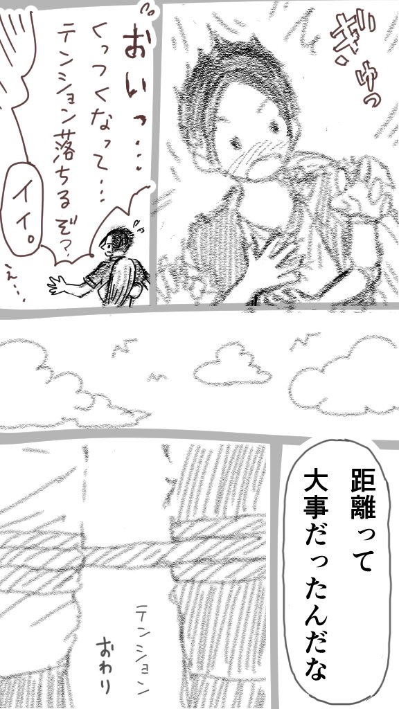 よくわかならいと思いますが頭に思い浮かんだので描きました。 