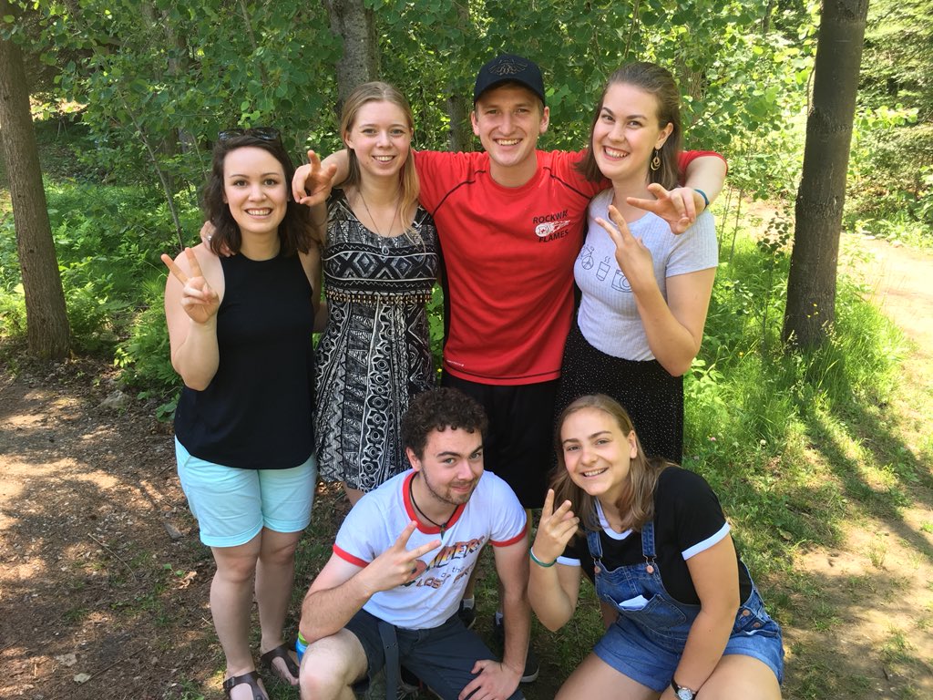 These <a href="/silverlakecamp/">Silver Lake Mennonite Camp</a> are ready to be Peace Camp staff!