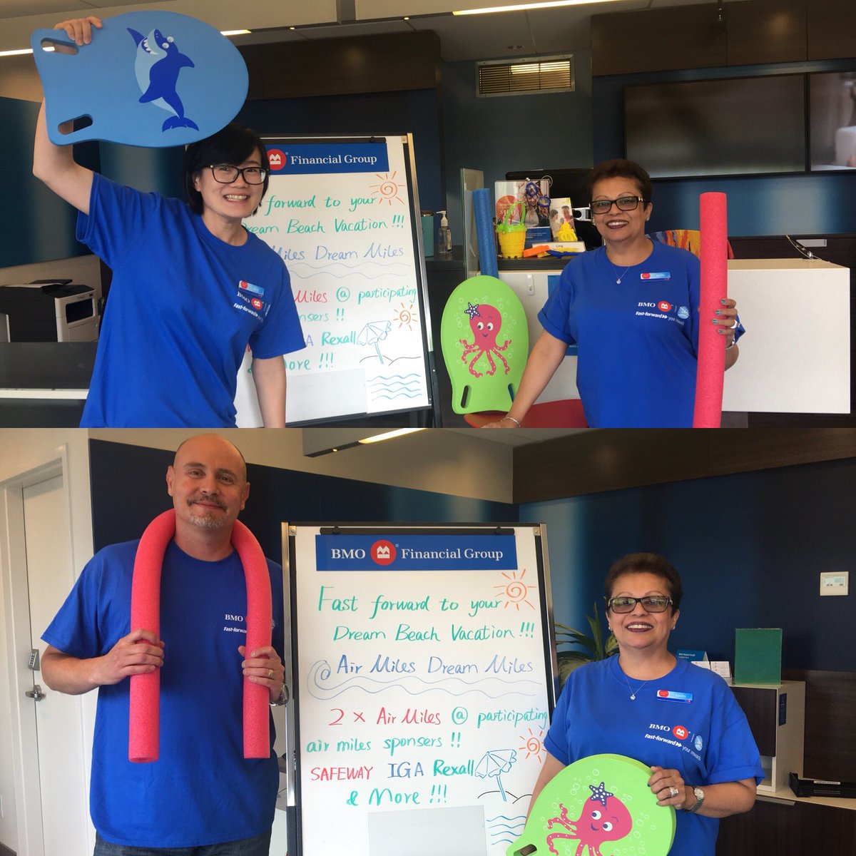 Ocean Park Beach Day! FAST FORWARD to your beach vacation by receiving 2x the Airmiles at participating retailers with BMO MasterCard! #beachday #fastforward #airmiles #ProudToWorkatBMO <a href="/pat_dejong/">Pat Dejong</a>
