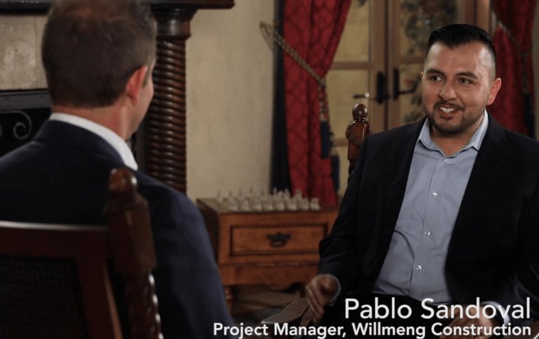BuildWillmeng's tweet photo. Willmeng's project manager Pablo Sandoval opened up with Chris Camacho, president of GPEC, to address the importance of education and pushing for your potential. Watch the entire video on our blog >> https://t.co/GTkb5QF4n7 #WillmengBlog https://t.co/voF8lkmzh9