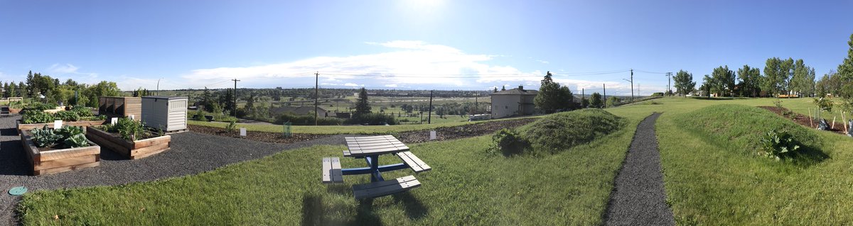 lhzmulder's tweet photo. Thank you @KiwanisYYCNorth for the amazing contribution to our @RCAGarden1 with the addition of the bike rack today. We love the benches and picnic table too!  @RenfrewCA @Ward9Tweets https://t.co/tBxK9Imxhw