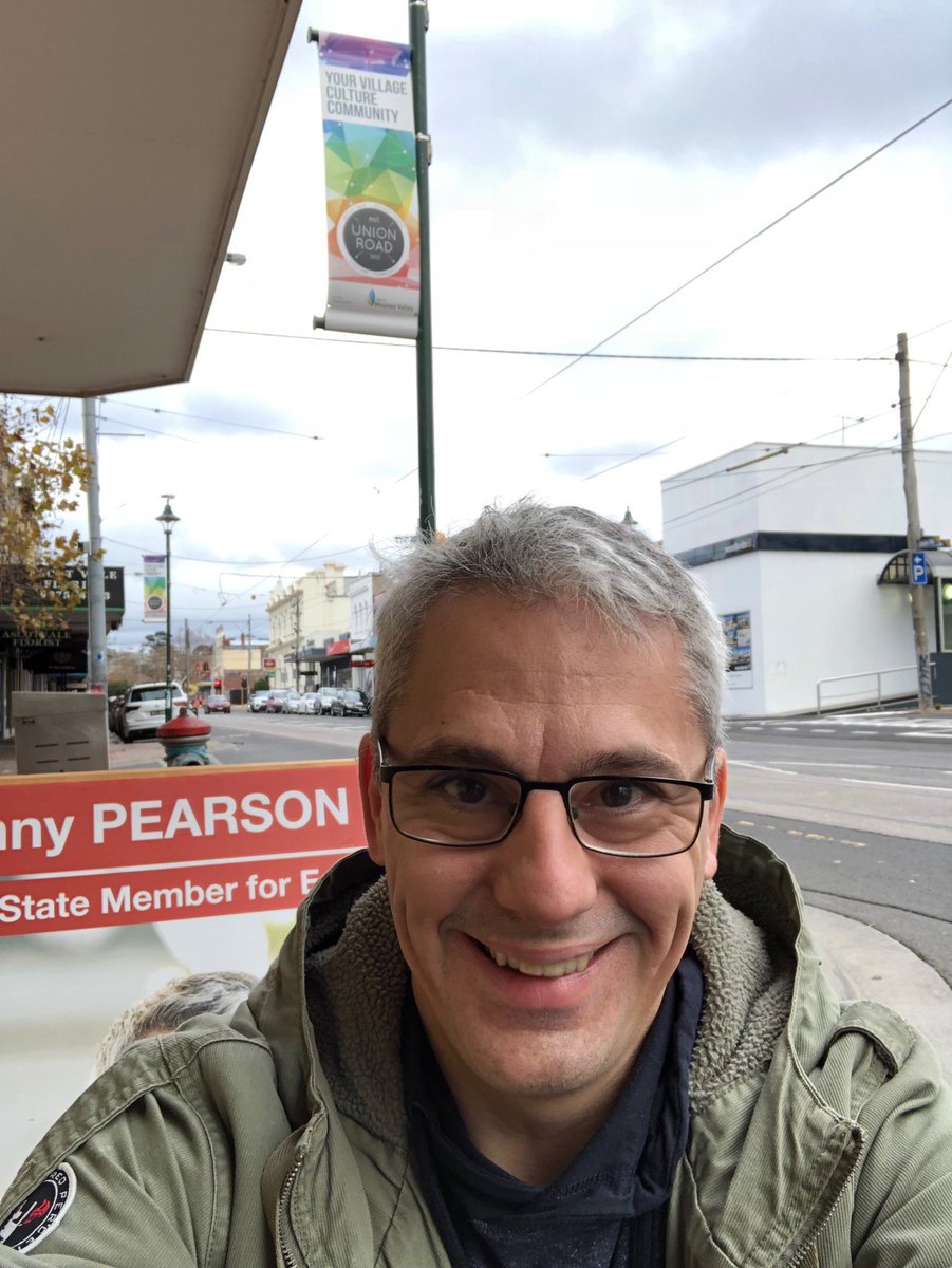 Wonderful to be out and about in the electorate this morning for a street stall #Springst