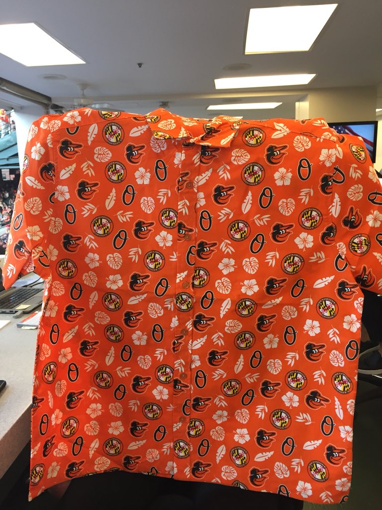 orioles birdland hawaiian shirt