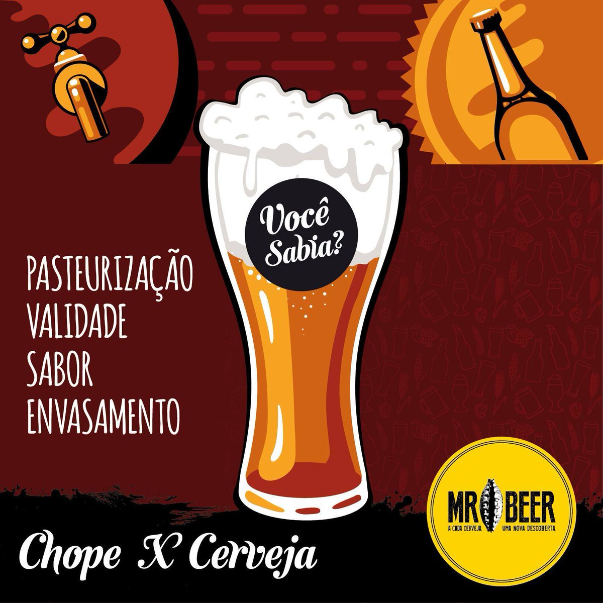 MrBeerBrasil's tweet photo. Afinal, qual é a diferença entre chope e cerveja? Confira no nosso intagram!
.
.
.
.
.
.
.
.#chope #cerveja #chopeoucerveja #chopeXcerveja #chopp #pasteurização #pasteur #envase #sabor #validade #barril #pressão #garrafa #mrbeer #cervejasespeciais🤓😏😋 https://t.co/iCLYBpb9QZ