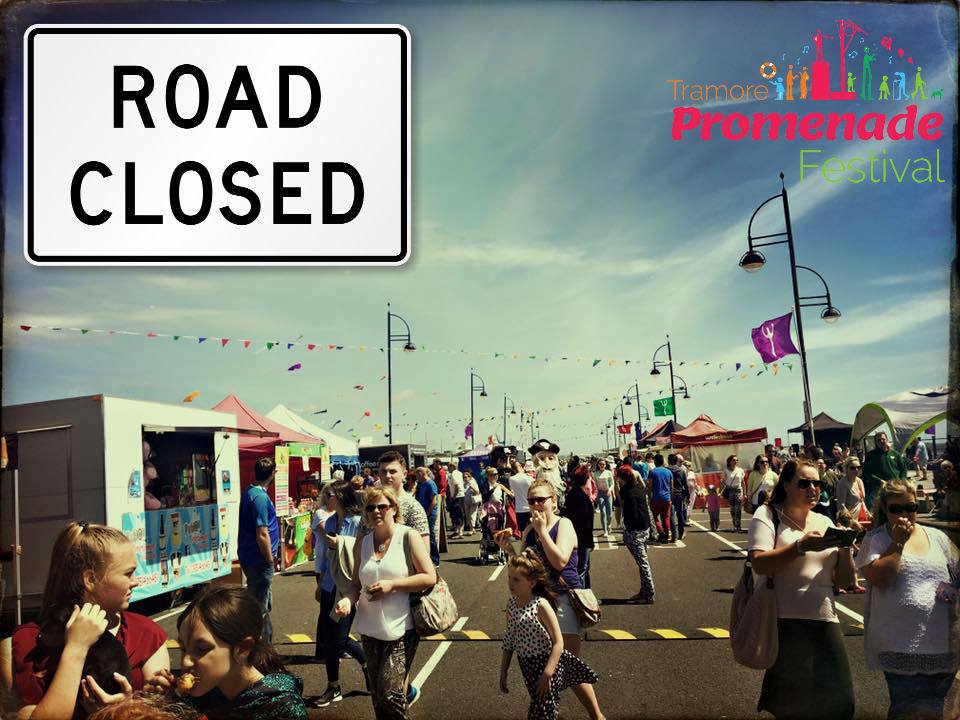 PromFestTra's tweet photo. Don't forget The Promenade will be closed to traffic from The Roundabout by the Men's Slip to the entrance of the Inclusion Park for the duration of the Festival! #promenade #tramore @WaterfordIYP  @VisitWaterford https://t.co/EWwOYfzZEm