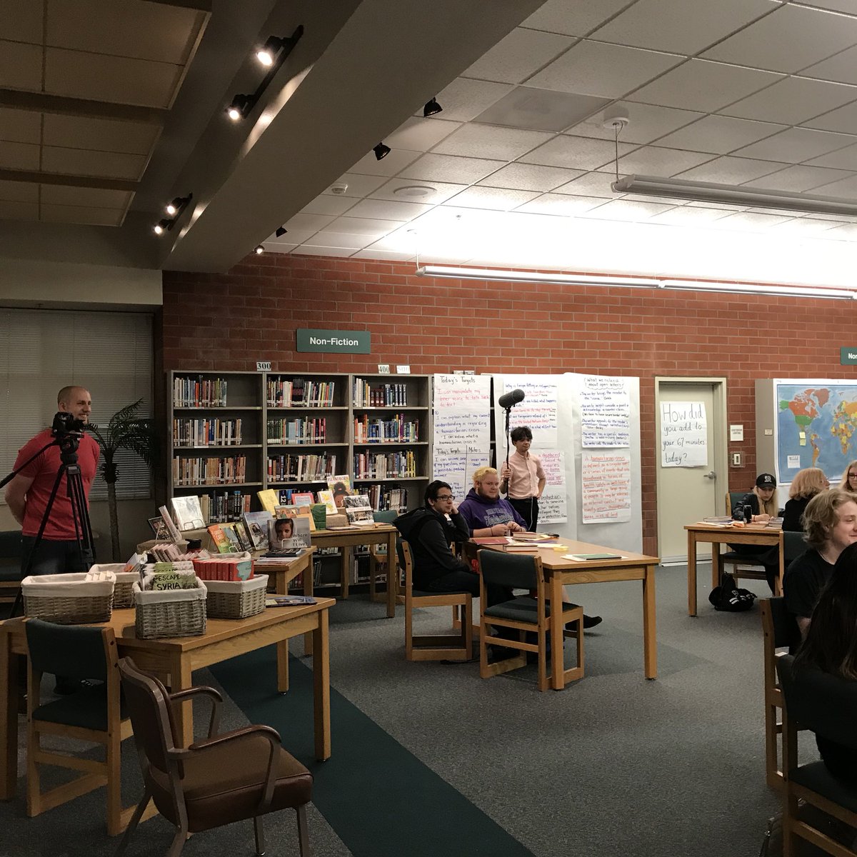 fanslerka's tweet photo. It’s been a magical two weeks for our learners @Heritage_HS! Thank you, @ctovani, for teaching us all about compelling content, big makes, and what matters most to reach every learner. #32kids #allgettingcredit #learninglabs #everyonegetssmarter https://t.co/OXCrGGBiOa