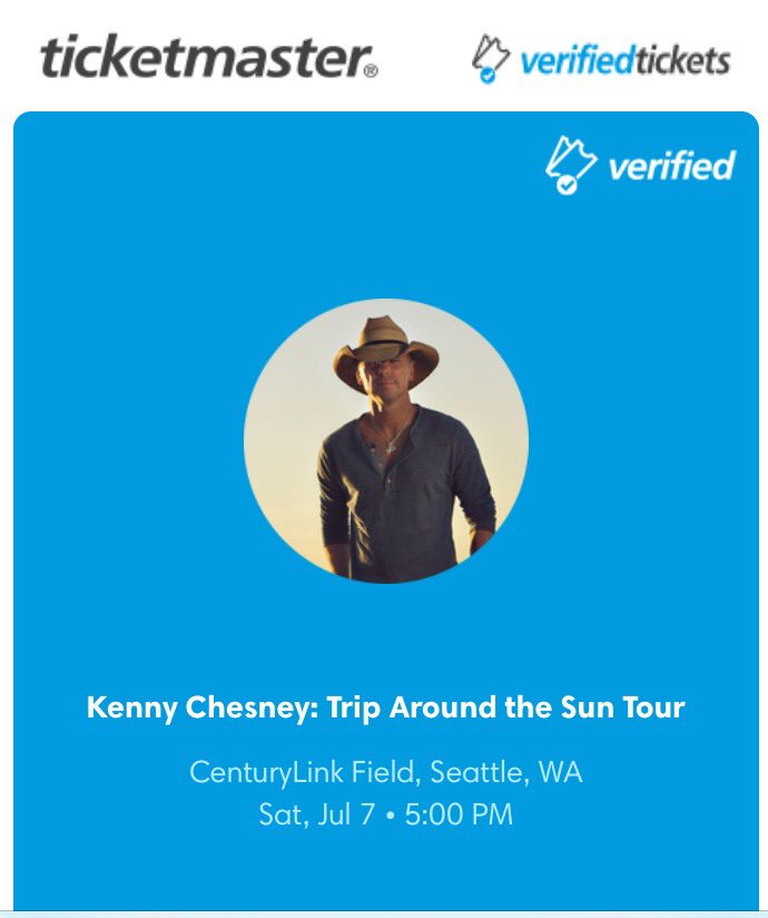 Looking forward to seeing <a href="/kennychesney/">Kenny Chesney</a> &amp; <a href="/OldDominion/">Old Dominion</a> next weekend in #Seattle! 
#Thank you <a href="/VetTix/">Vet Tix</a> 🎶❤️🎶👌🏻👌🏻

shar.es/anRWJ3  

#military #veterans #nonprofit