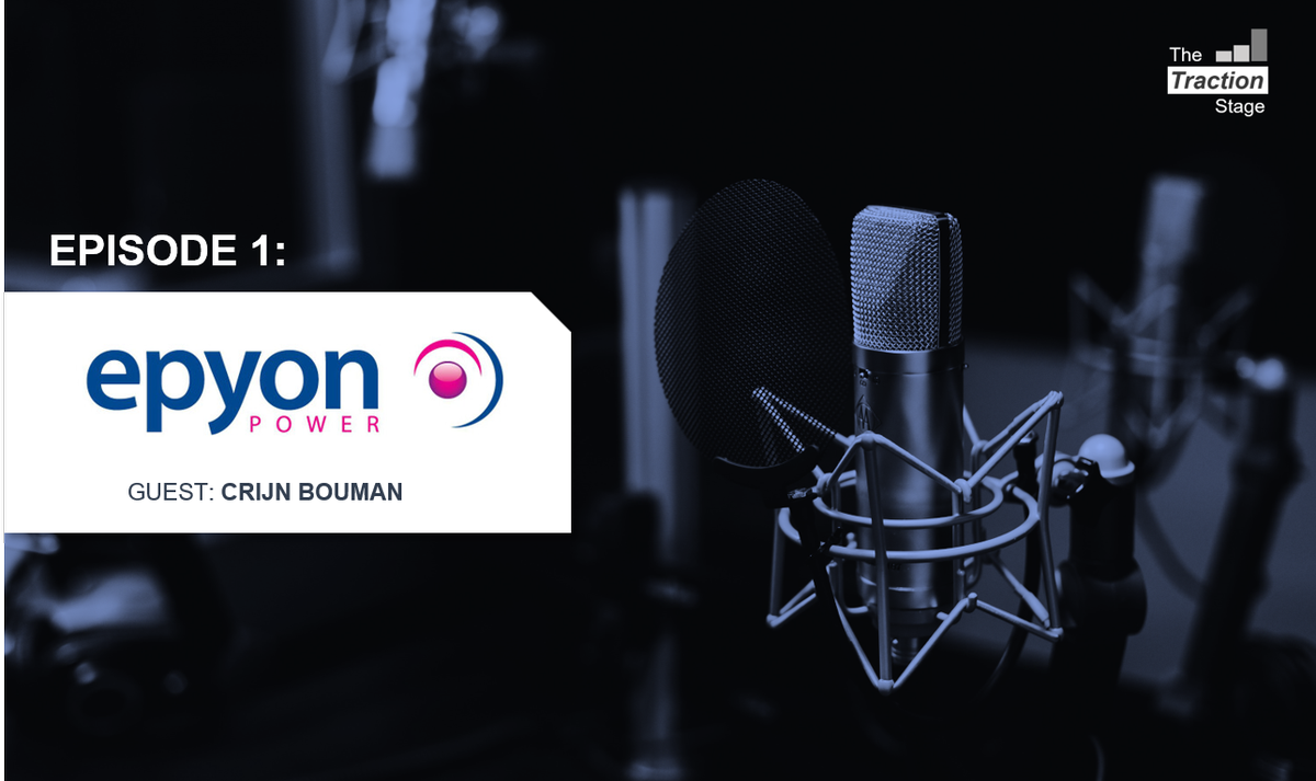 Alex_N_Azevedo's tweet photo. The Traction Stage Podcast - Ep 1: Interview with @crijnbouman, founder of Epyon Power. How the startup found traction developing fast-charging solutions for electric vehicles.
#traction #startup #startups #entrepreneurs #entrepreneurship #electriccars https://t.co/Z0orH7WUJ3 https://t.co/0SJulvqWpu