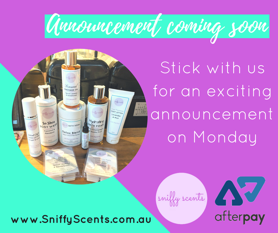 SniffyScents's tweet photo. The Management Felines are excited to tell you but not til Monday! It just keeps getting better at #SniffyScents so don't forget to check in or miss out.

https://t.co/jsqWXLPPi0

#veganskincare #ethicalpampering #skincare #natural #vegan #beauty #freeshipping #wellness #afterpay https://t.co/TkRz0KHqkW