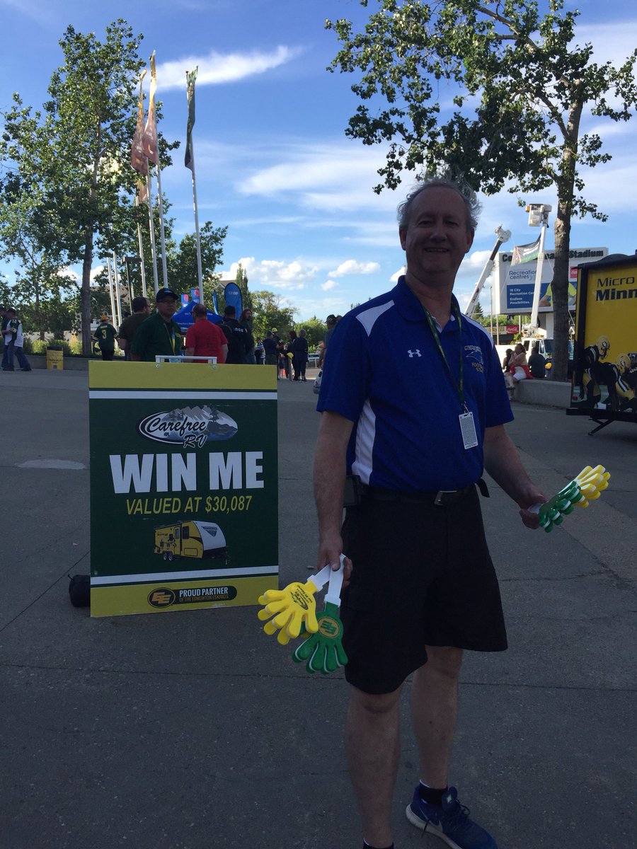 carefreerv's tweet image. Come to Gate 9 and ENTER TO WIN a @Winnebago valued over $30,000 by @carefreerv  Proud Partners of the @EdmontonEsks! #goesksgo